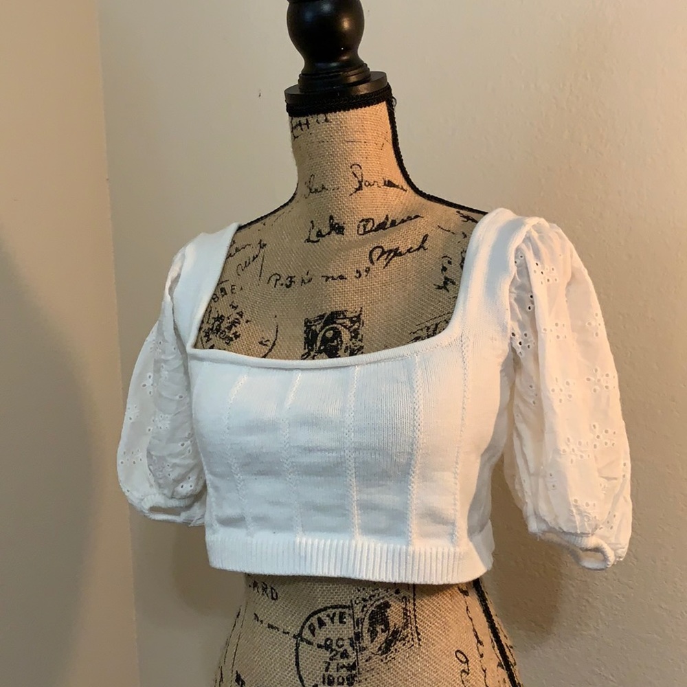 ZARA Crop Knit